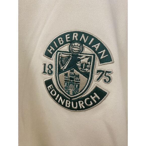 Mens Joma Sweatshirt 1/4 Zip Hibernian FC Soccer Club Edinburgh Scotland XL HTF - Picture 4 of 11
